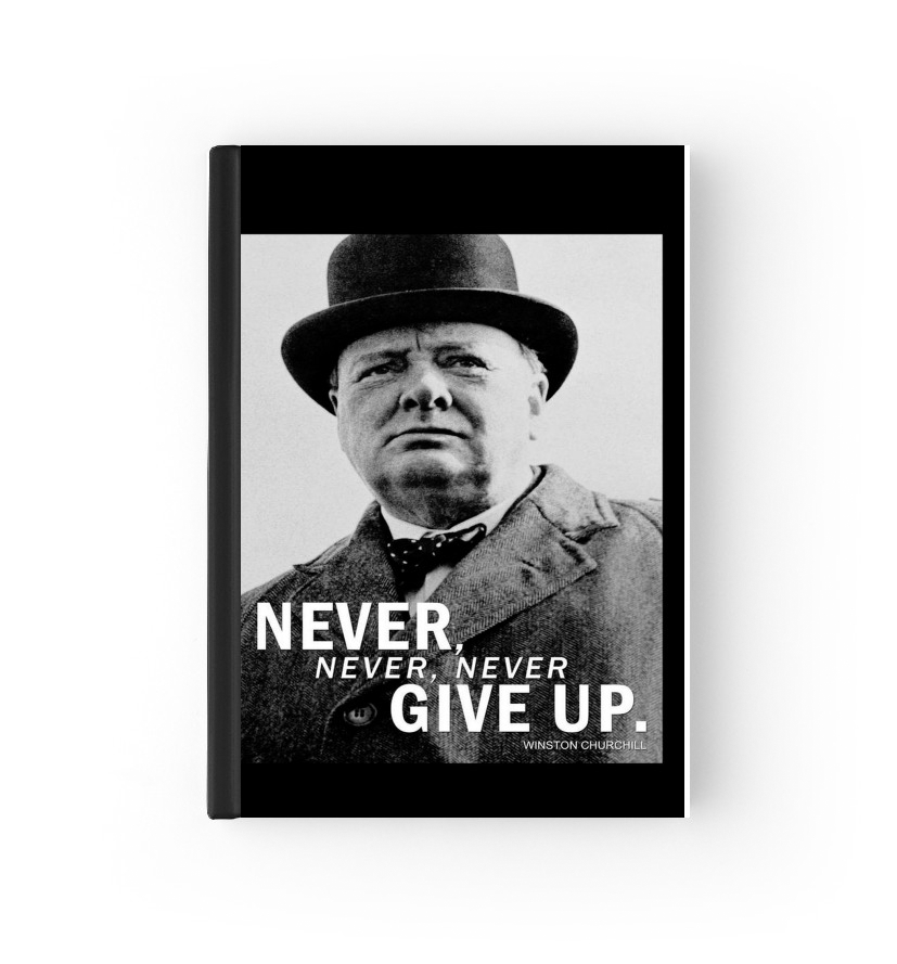 Housse Winston Churcill Never Give UP