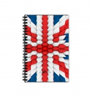 cahier-de-texte 3D Poly Union Jack London flag
