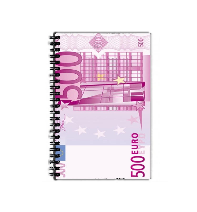 Cahier Billet 500 Euros