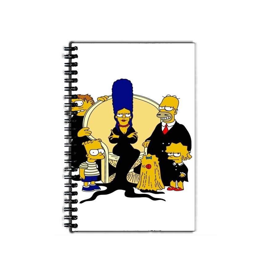 Cahier Famille Adams x Simpsons