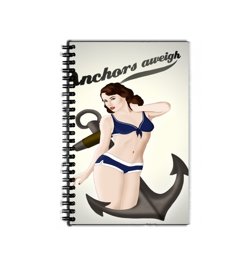 Cahier Anchors Aweigh - Classic Pin Up