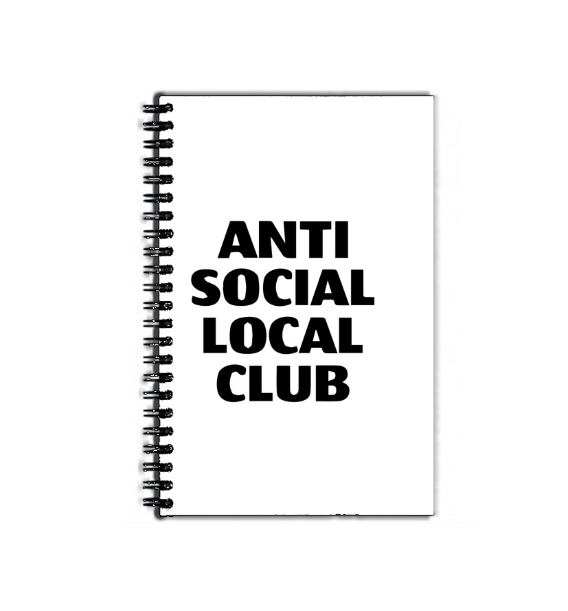 Cahier Anti Social Local Club Member