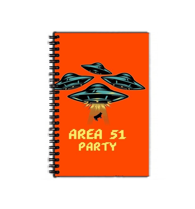 Cahier Area 51 Alien Party