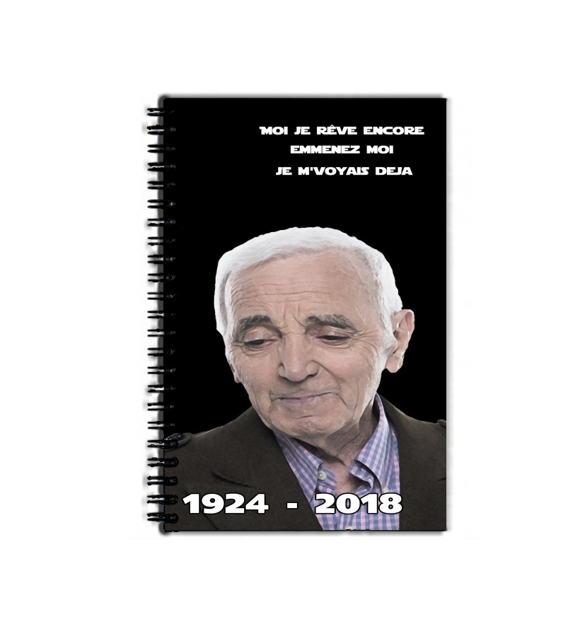 Cahier Aznavour Hommage Fan Tribute