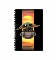 cahier-de-texte Baby Yoda