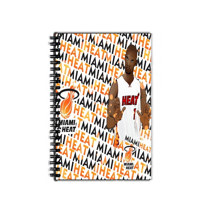 Cahier Basketball Stars: Chris Bosh - Miami Heat