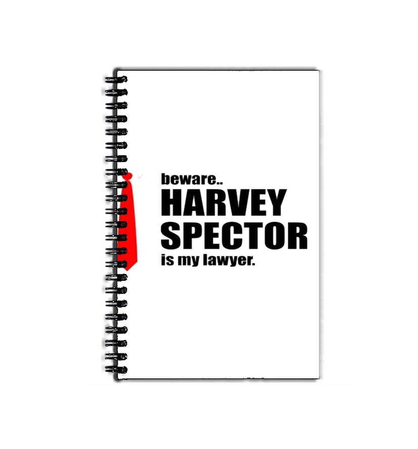 Cahier Beware Harvey Spector is my lawyer Suits