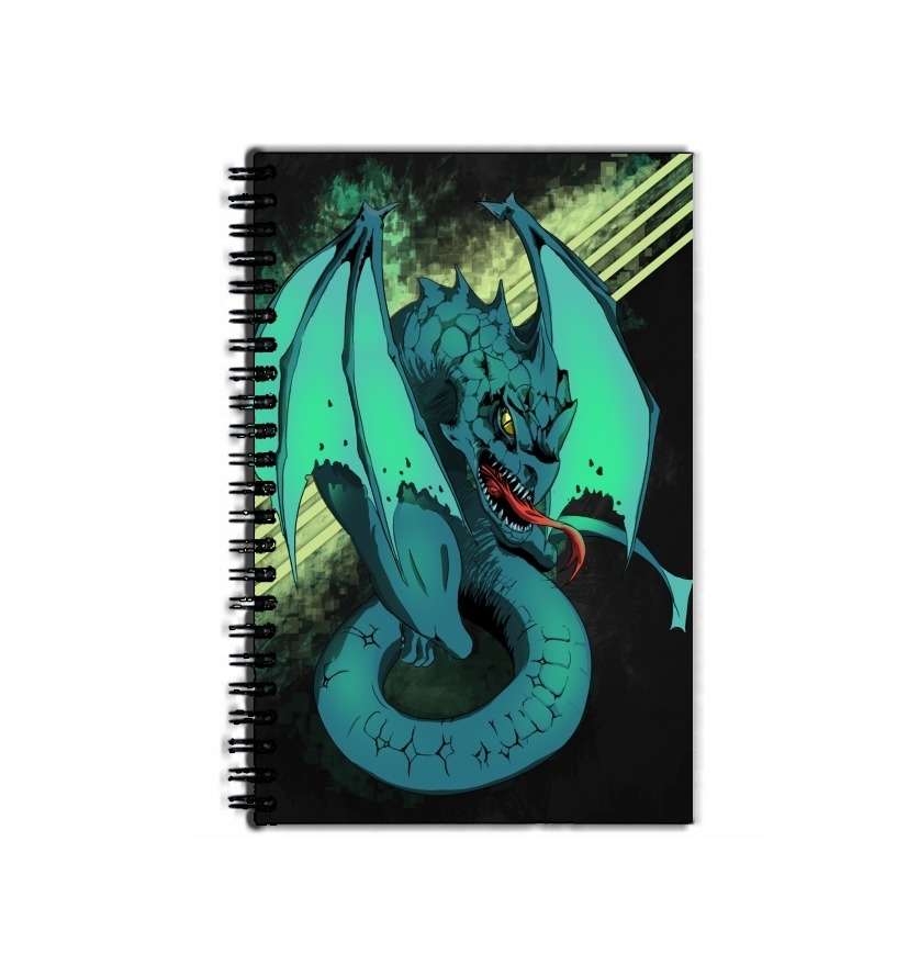 Cahier Dragon bleu