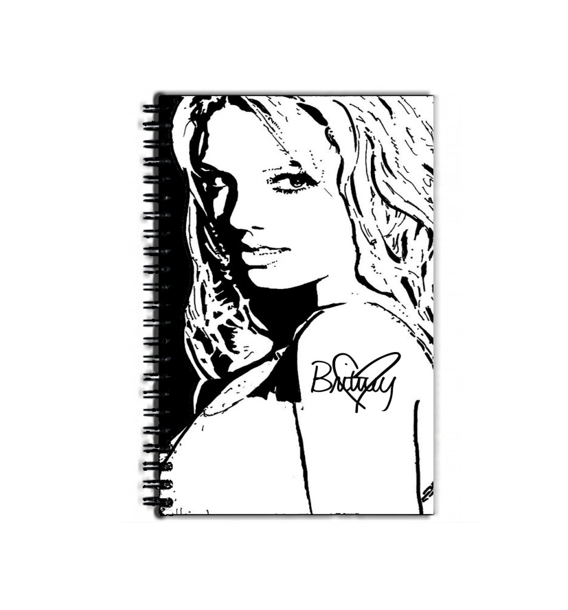 Cahier Britney Tribute Signature