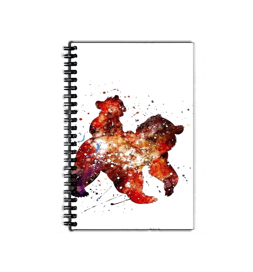 Cahier Brother Bear Watercolor