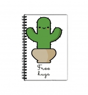 cahier-de-texte Cactus Free Hugs