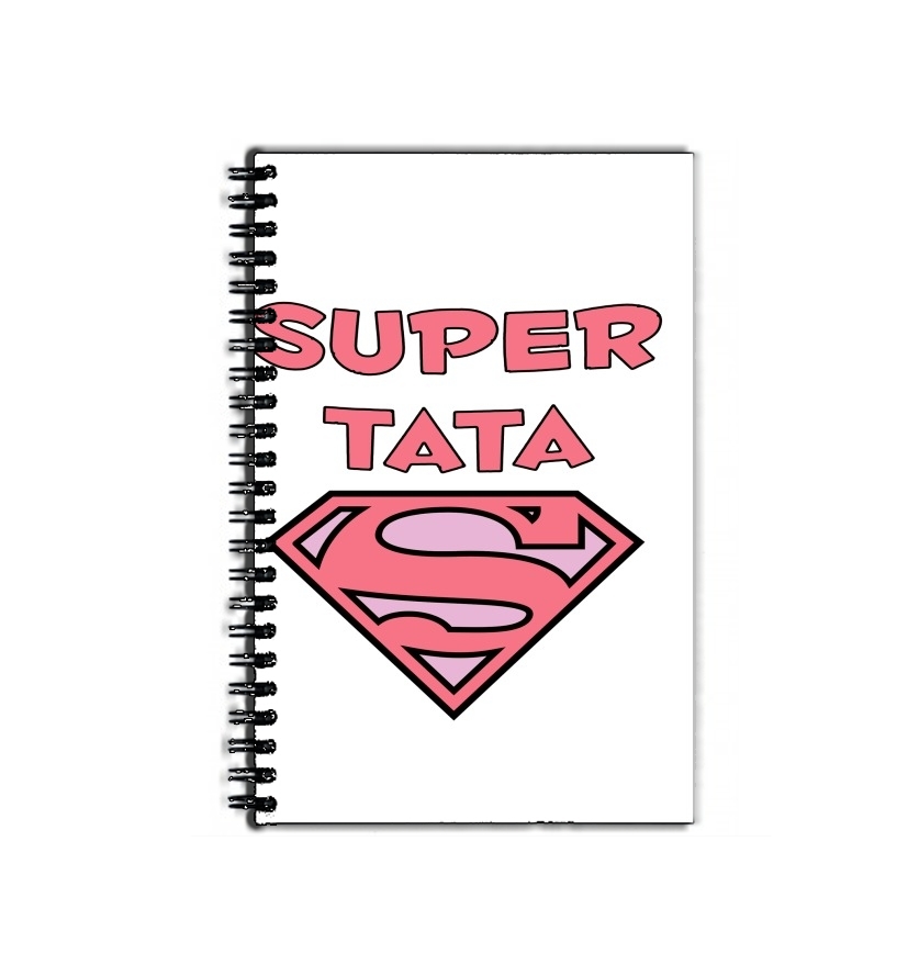 Cahier de texte école Cadeau pour une Super Tata