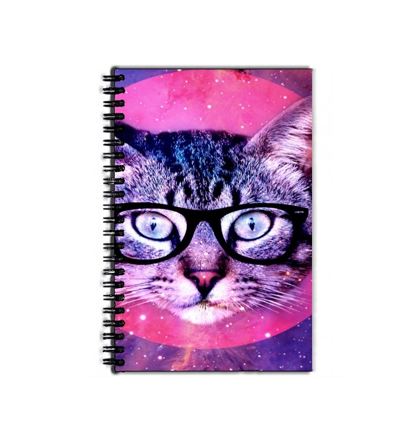 Cahier Chat Hipster