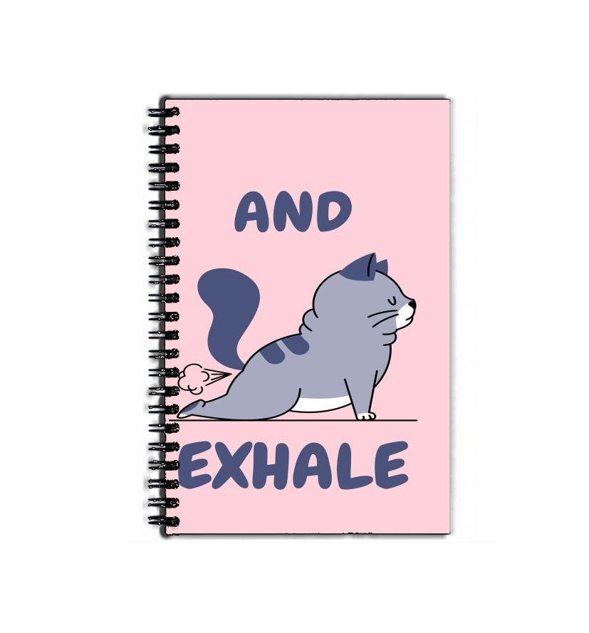 Cahier Cat Yoga Exhale