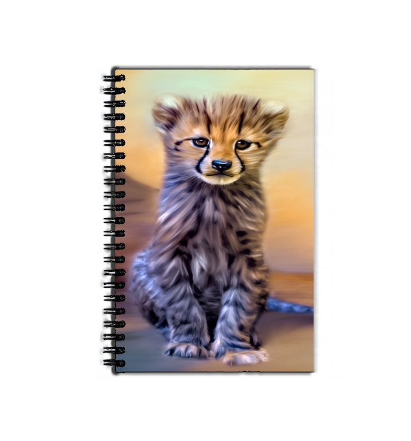 Cahier Cute cheetah cub