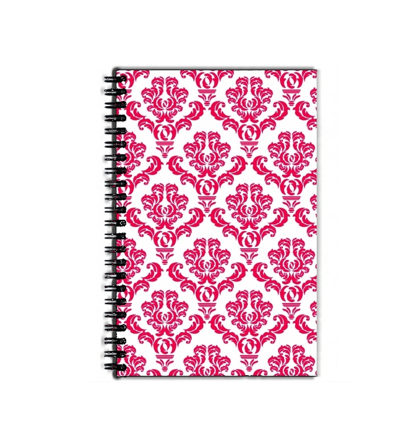 Cahier Damask Red