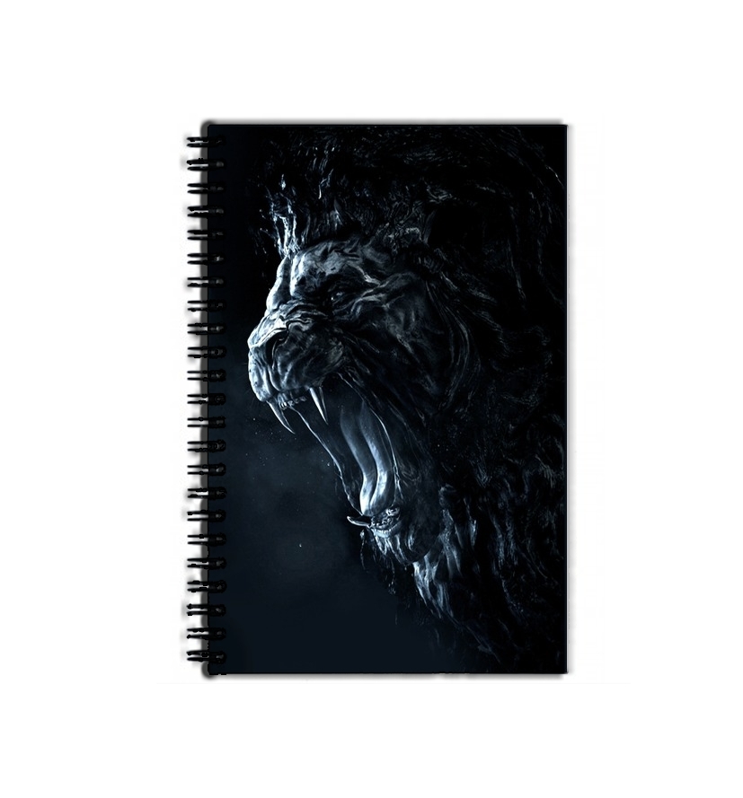 Cahier Dark Lion