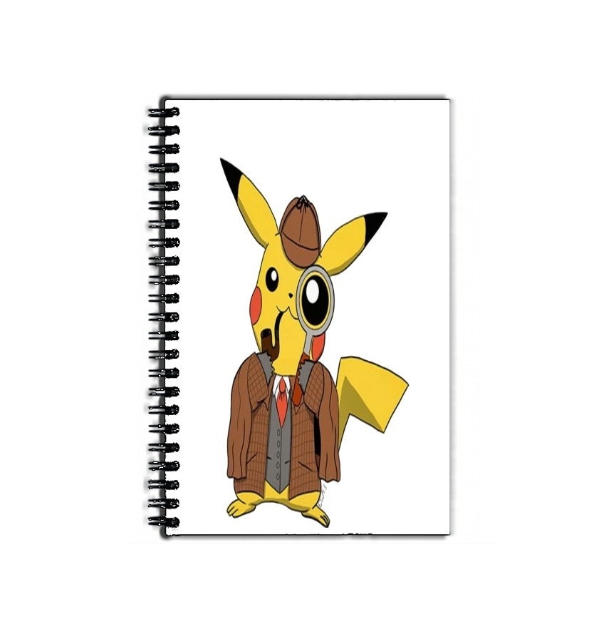Cahier Detective Pikachu x Sherlock
