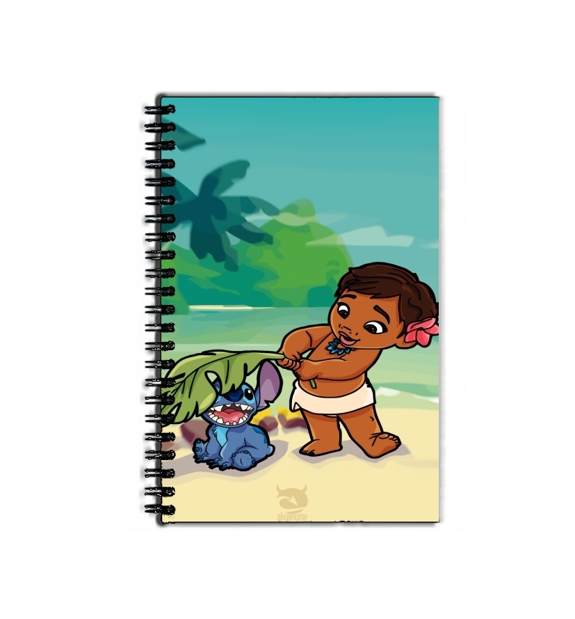 Cahier Disney Hangover Moana and Stich