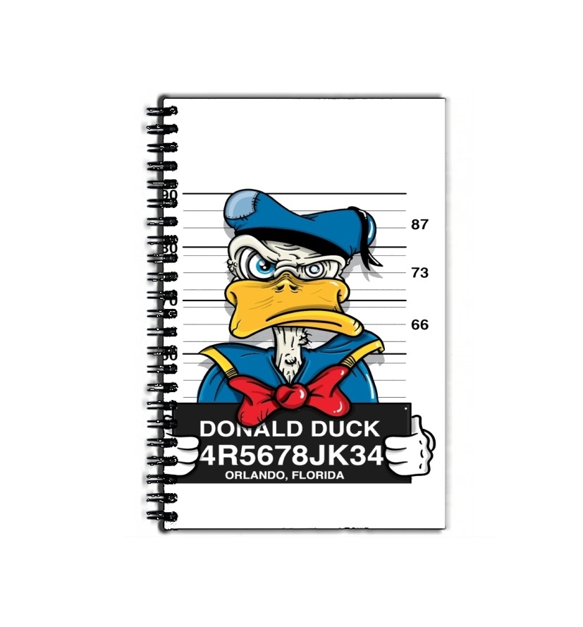 Cahier Donald Duck Crazy Jail Prison
