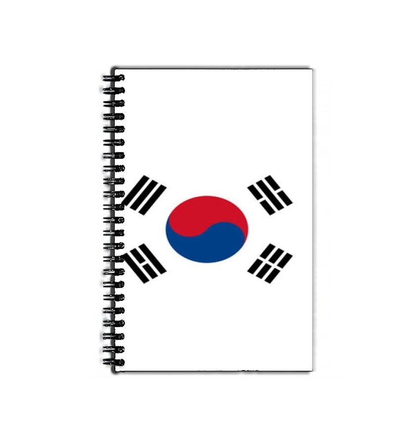 Cahier Drapeau Coree Du Sud