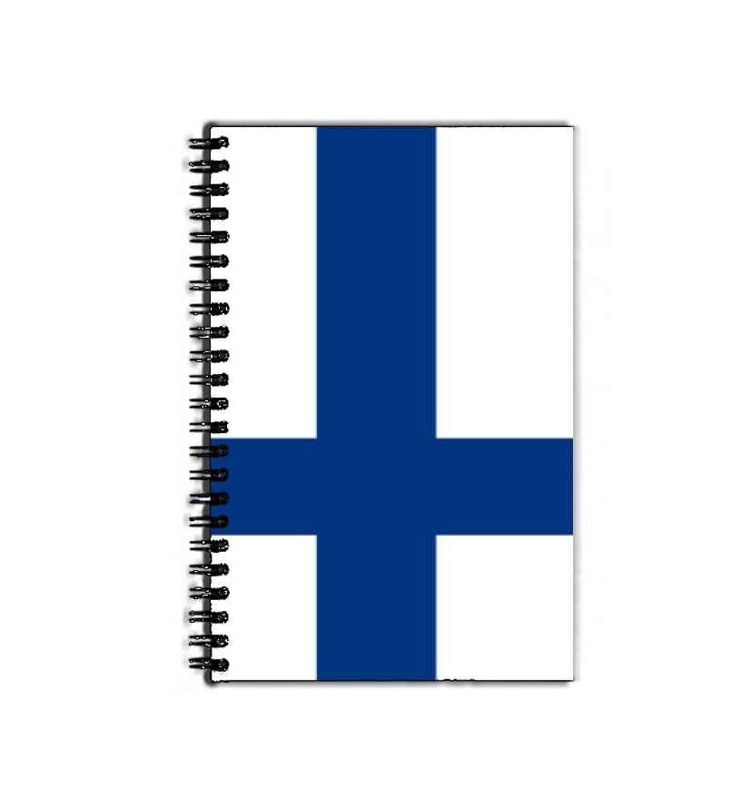 Cahier Drapeau Finlande
