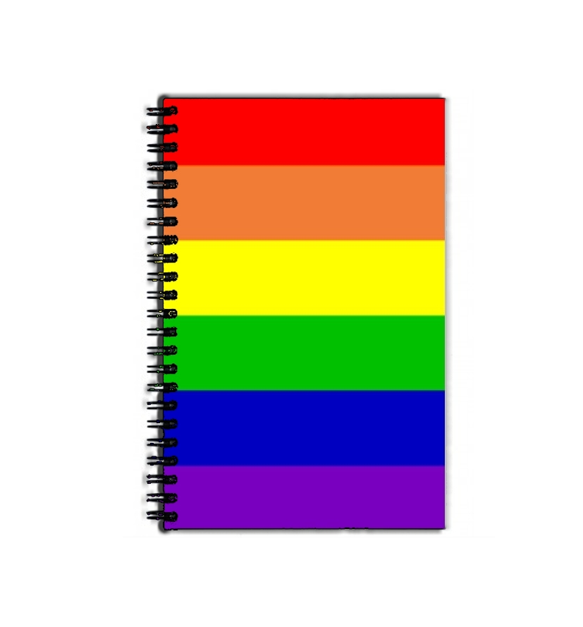 Cahier Drapeau Arc En Ciel Gay - Rainbow flag