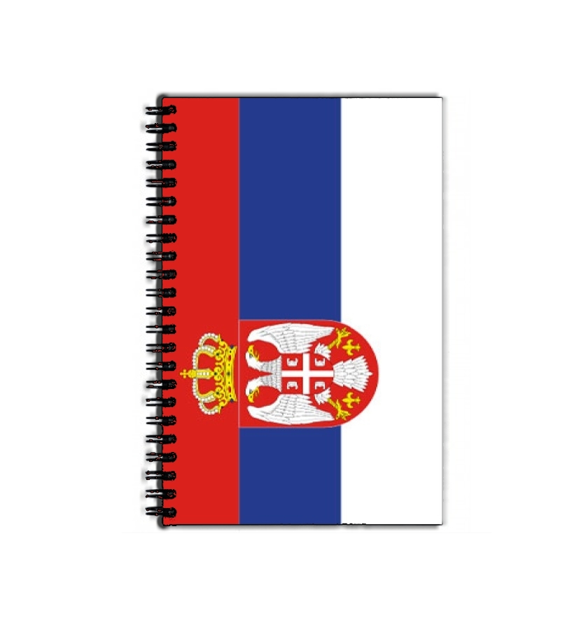 Cahier Drapeau Serbie