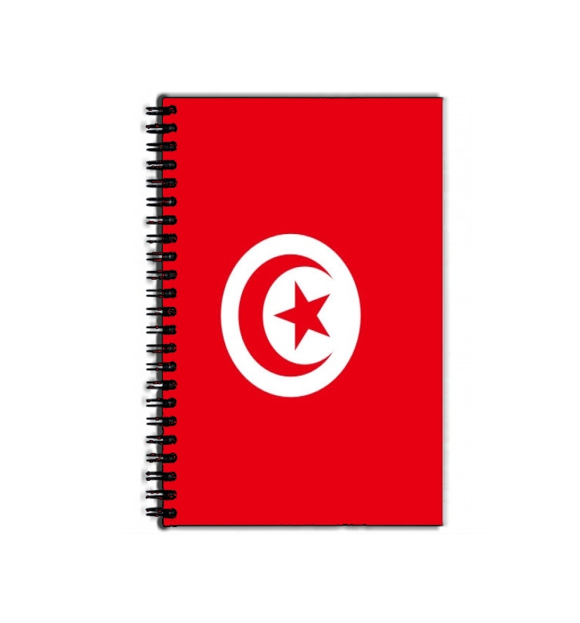 Cahier Drapeau Tunisie