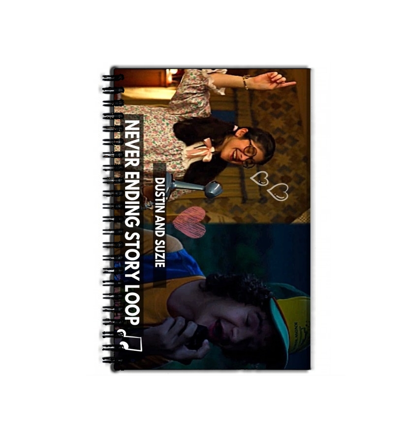 Cahier dustin and Suzie Never Ending Story