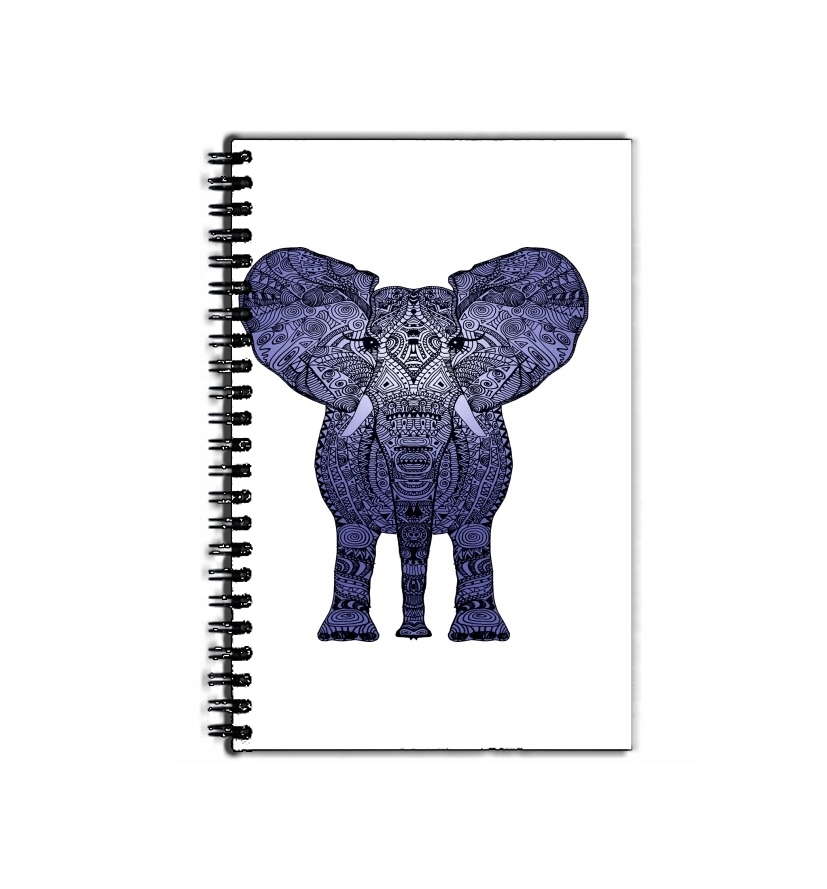 Cahier Elephant Blue
