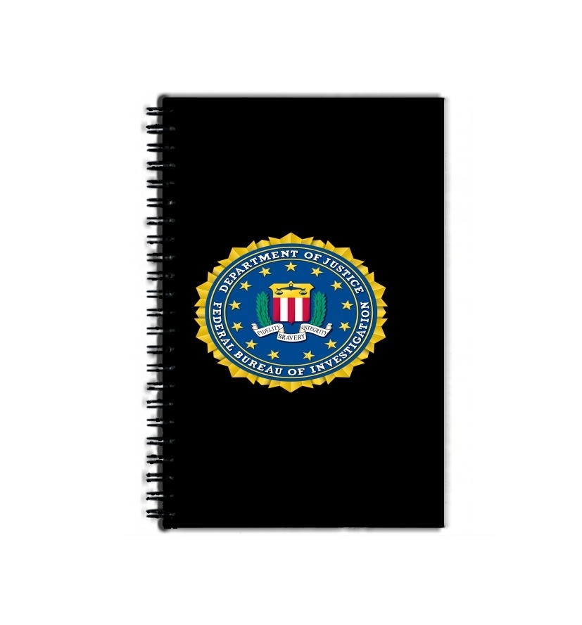 Cahier FBI Federal Bureau Of Investigation
