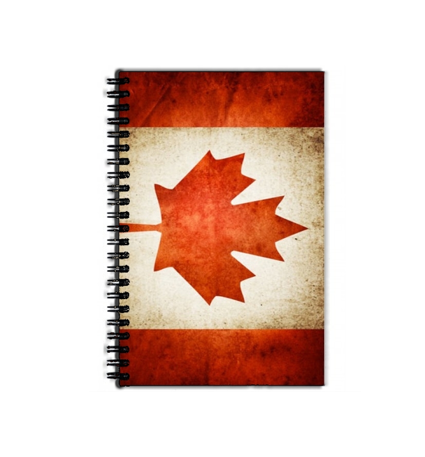 Cahier Drapeau Canada vintage