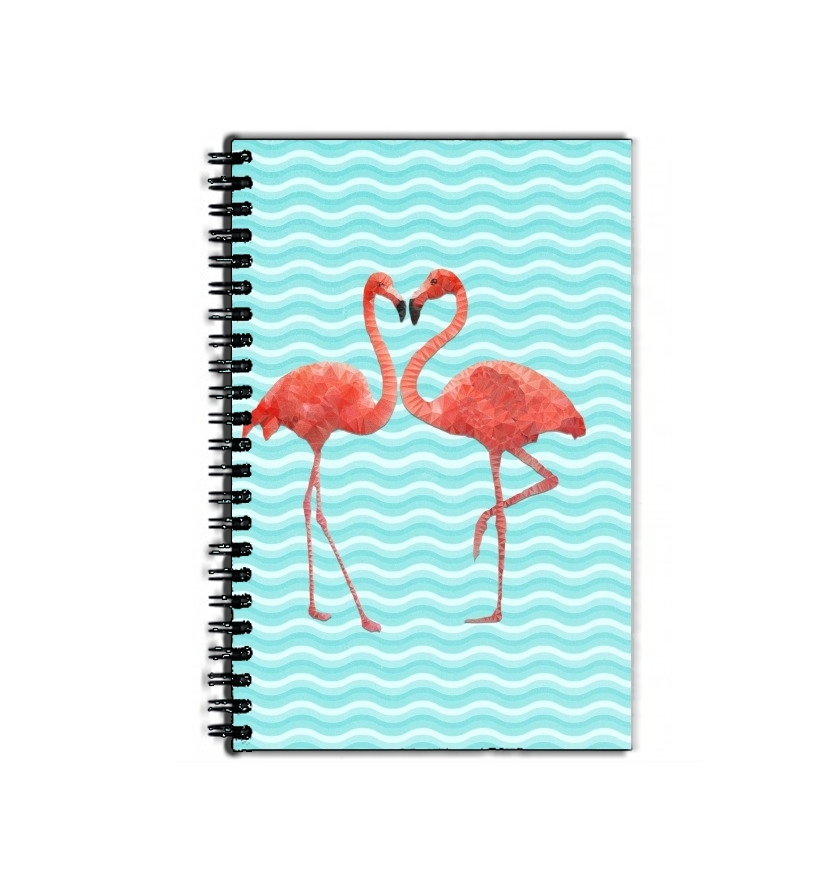 Cahier flamingo love
