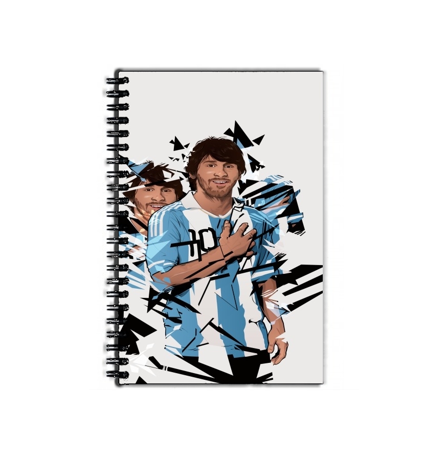 Cahier Football Legends: Lionel Messi Argentina