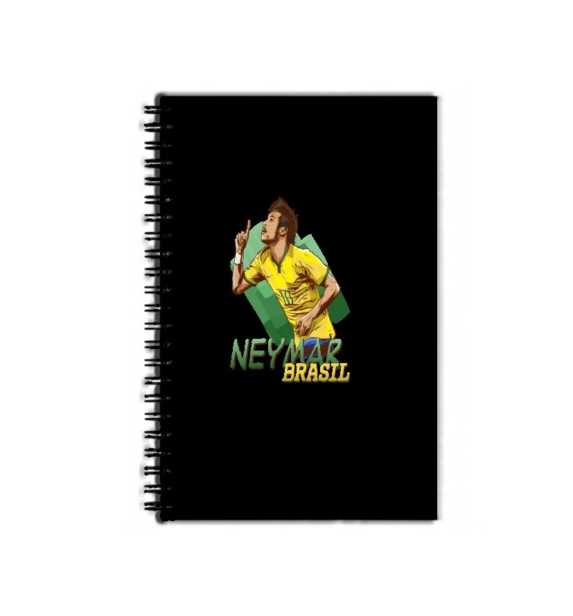 Cahier Football Stars: Neymar Jr - Brasil