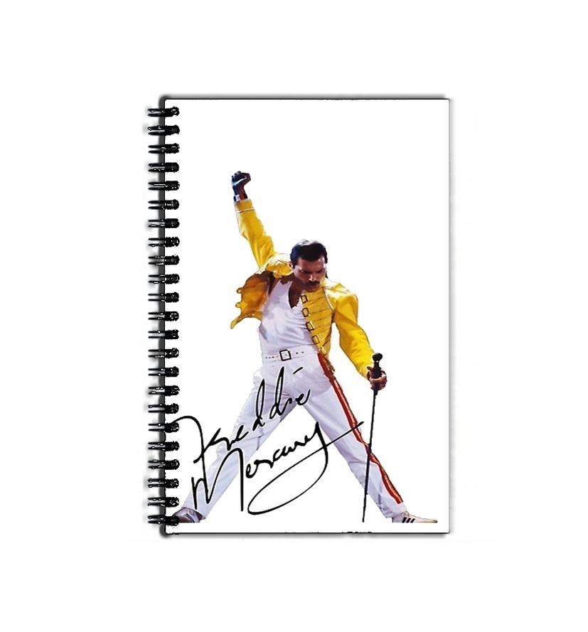 Cahier Freddie Mercury Signature