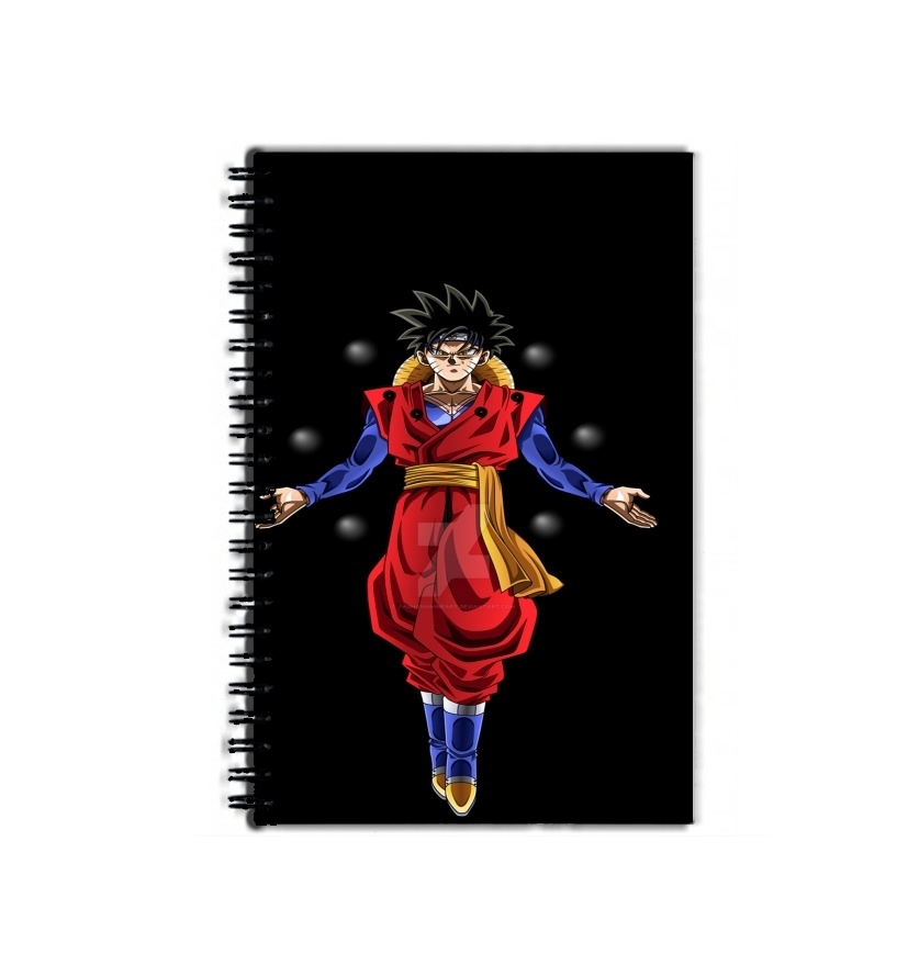 Cahier Goku Fusion Luffy