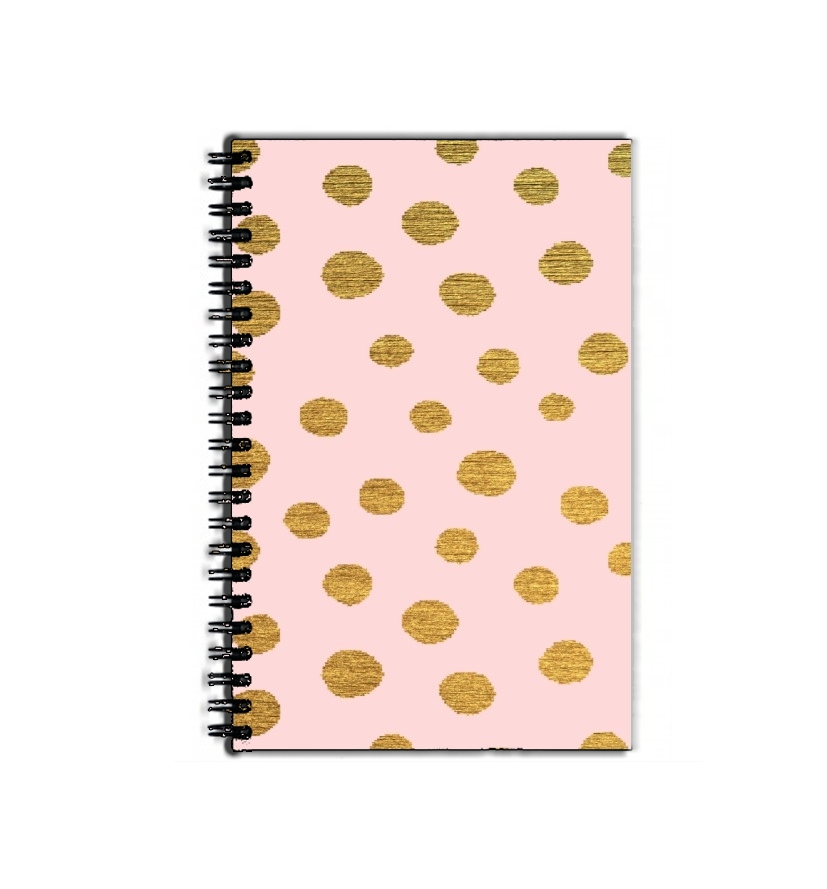 Cahier Golden Dots And Pink