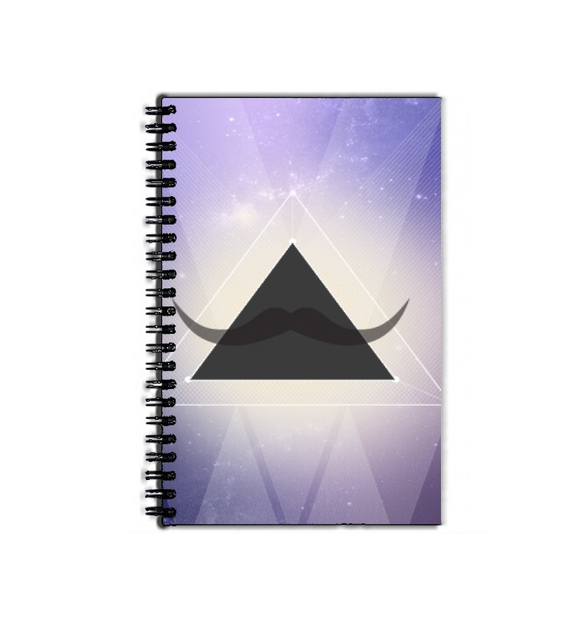 Cahier Hipster Triangle Moustache