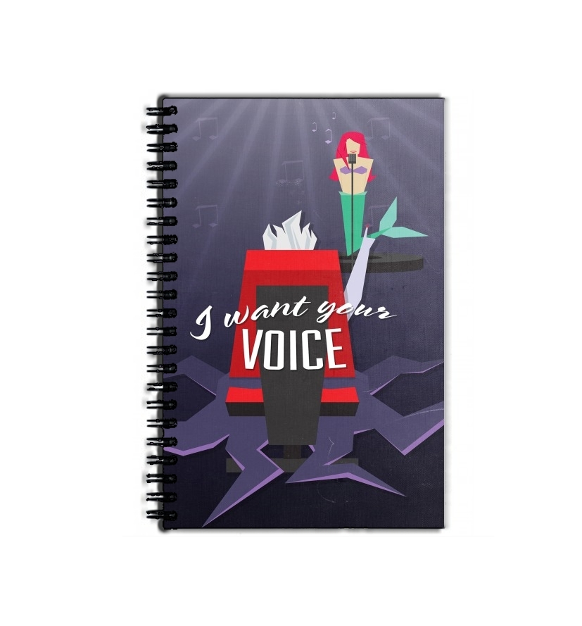Cahier I Want Your Voice
