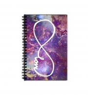cahier-de-texte Infinity Love Galaxy