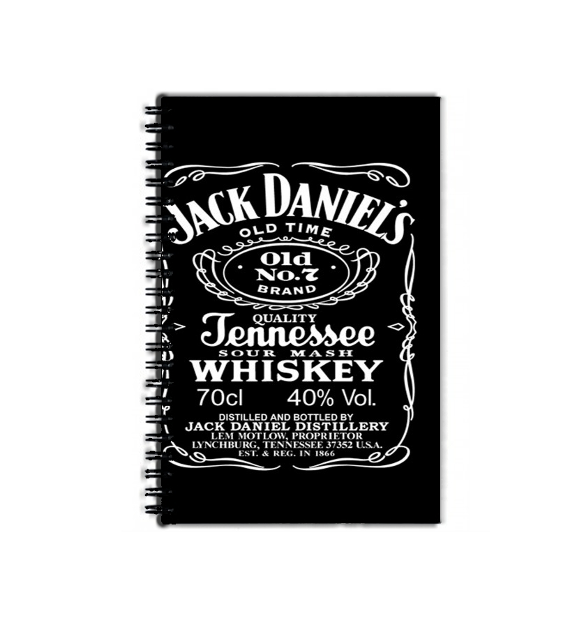 Cahier Jack Daniels Fan Design