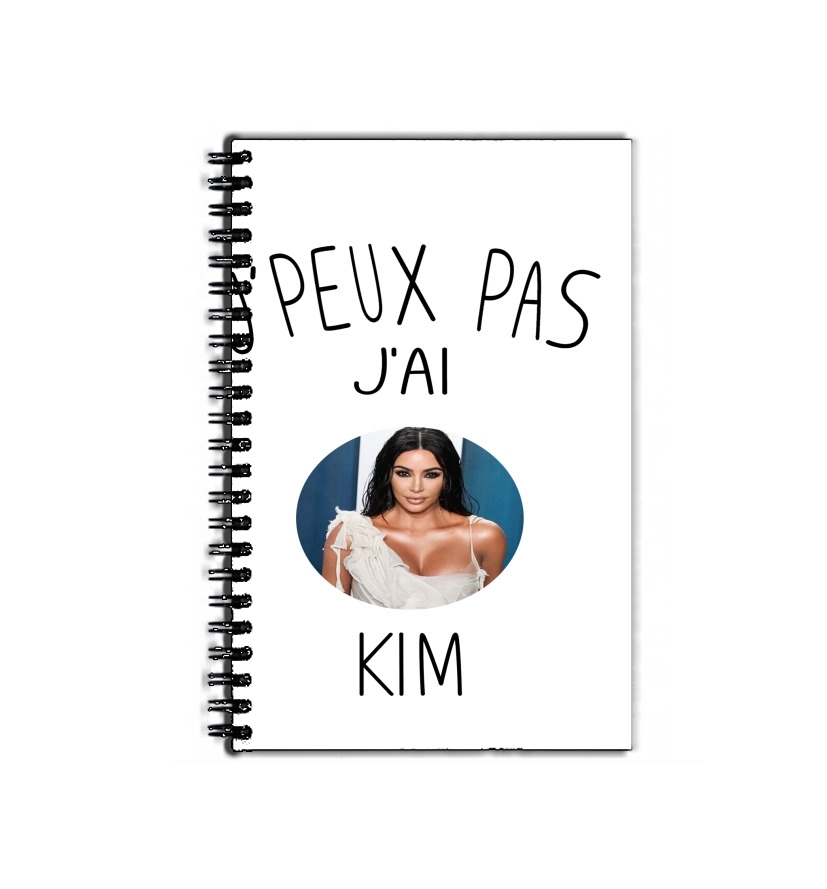 Cahier Je peux pas j'ai Kim Kardashian