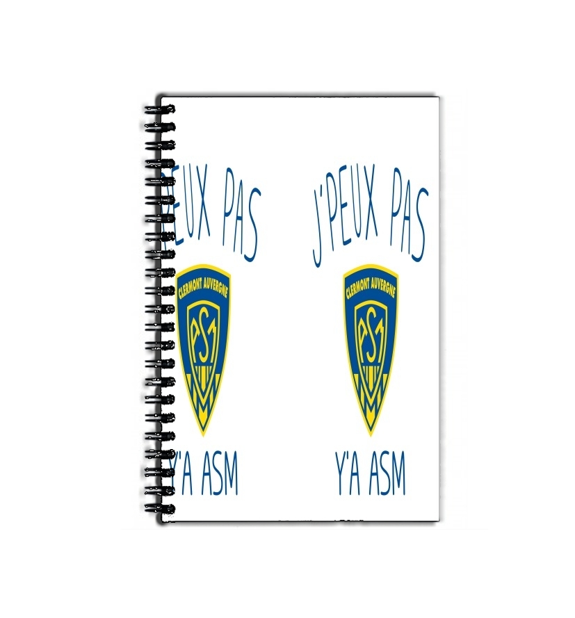 Cahier Je peux pas ya ASM - Rugby Clermont Auvergne