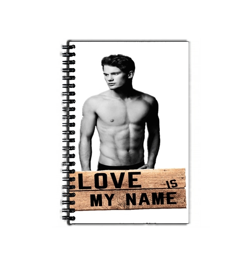 Cahier Jeremy Irvine Love is my name