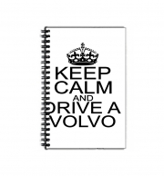 cahier-de-texte Keep Calm And Drive a Volvo
