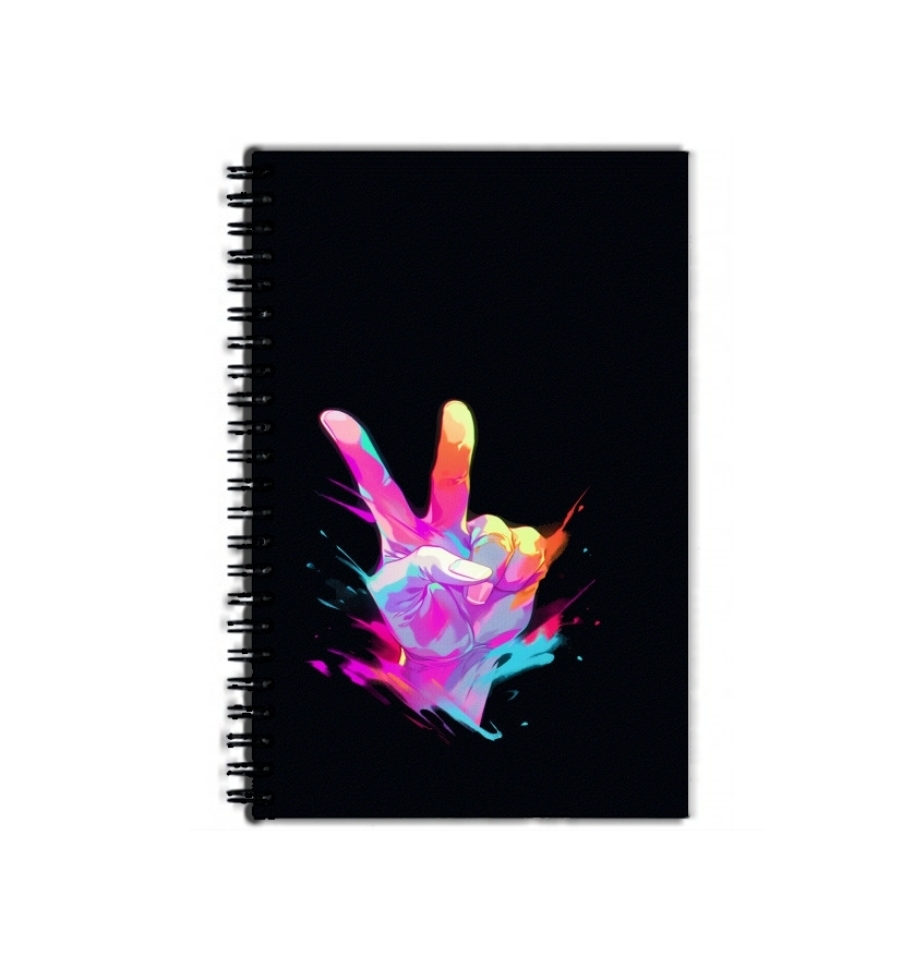 Cahier Love and Peace Sign