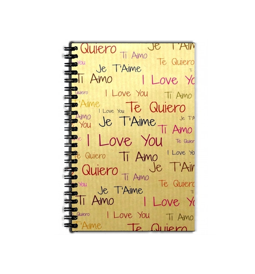 Cahier Love Letters