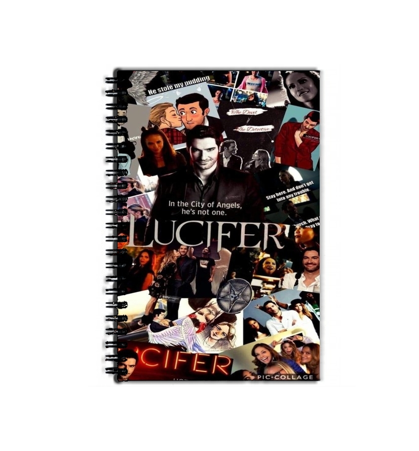Cahier Lucifer Collage